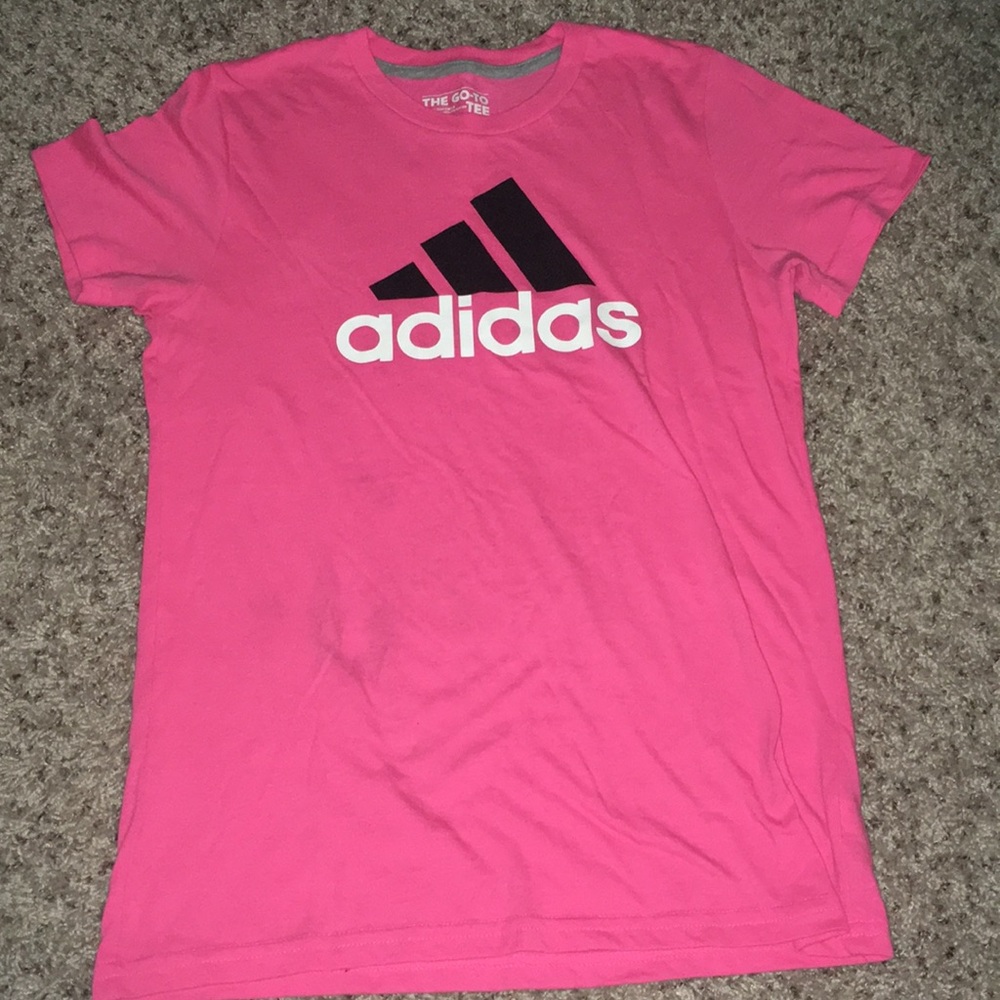 Pink Adidas T-shirt
